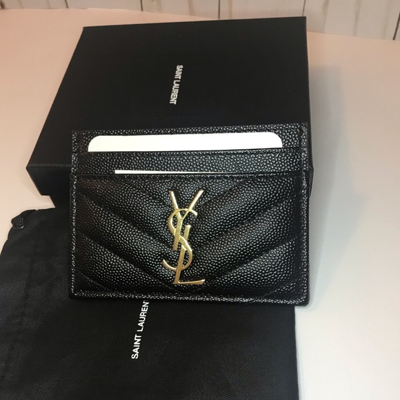Saint Laurent Handbags - 🎉SOLD🎉BRAND NEW SAINT LAURENT CARD HOLDER